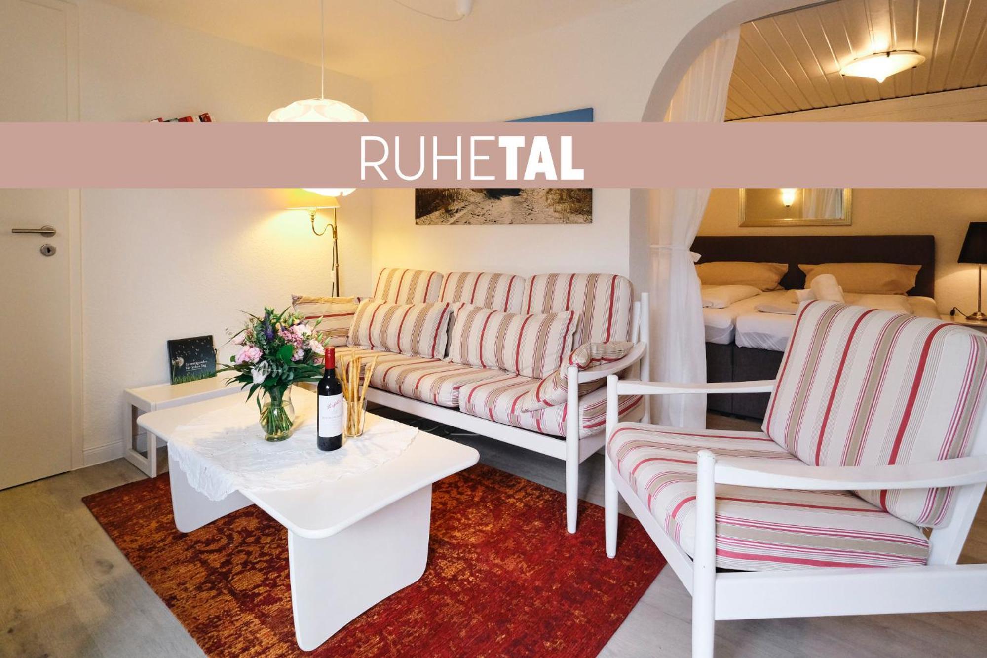Ruhetal -Ferienwohnung Mit Sonnenterasse 글룩스부르크 외부 사진